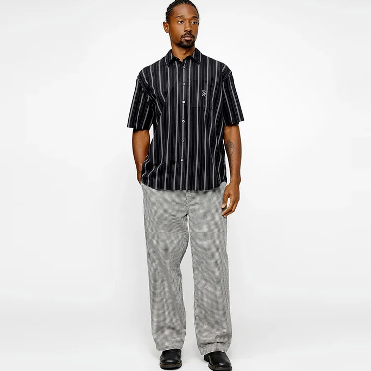 Stussy Boxy Short Sleeve Shirt-6