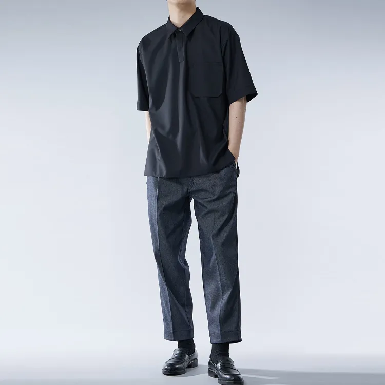 UNITED TOKYO SS24 Polo Shirt Men's Black-2