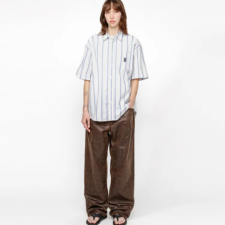 Stussy Boxy Short Sleeve Shirt-2