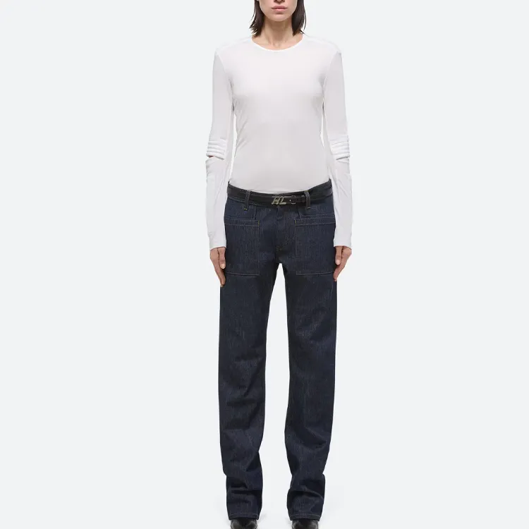Helmut Lang Astro Crewneck Cut Out Top-3