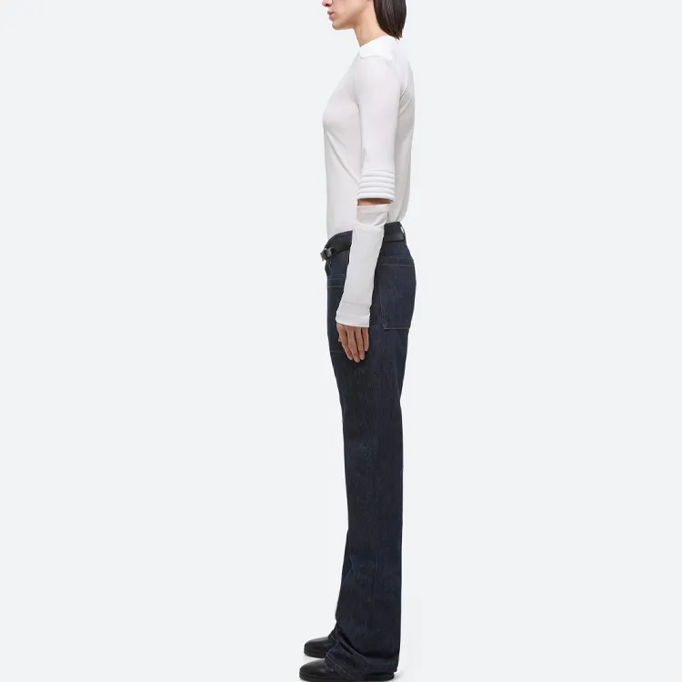 Helmut Lang Astro Crewneck Cut Out Top-2