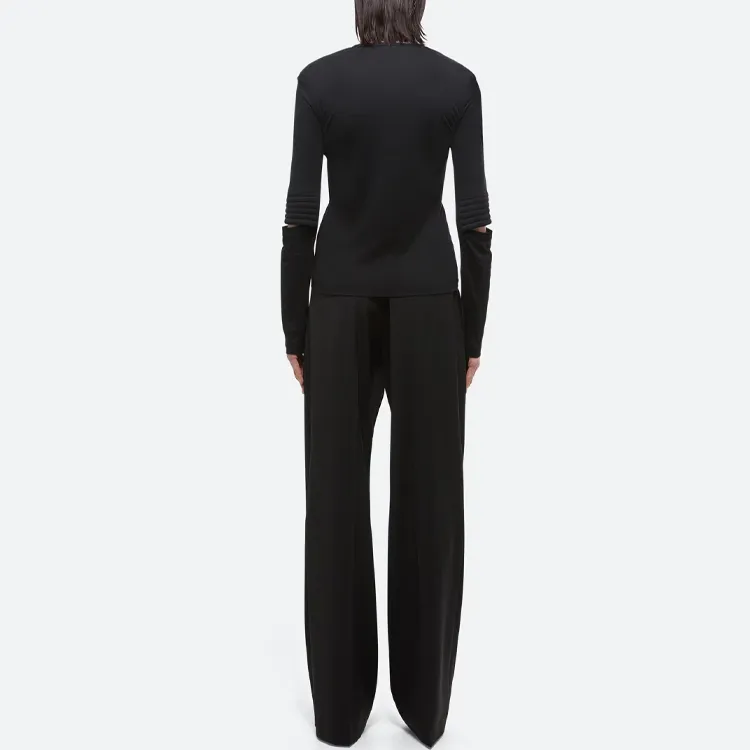 Helmut Lang Astro Crewneck Cut Out Top-2