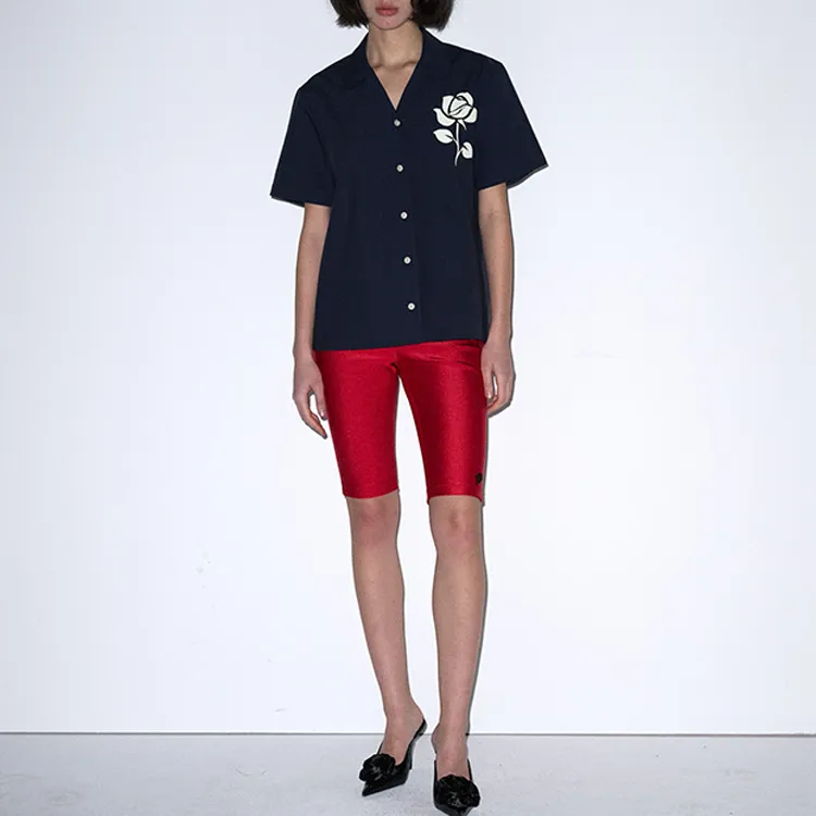 MARDI MERCREDI SS24 Shirt Women's Deep Navy Blue-1