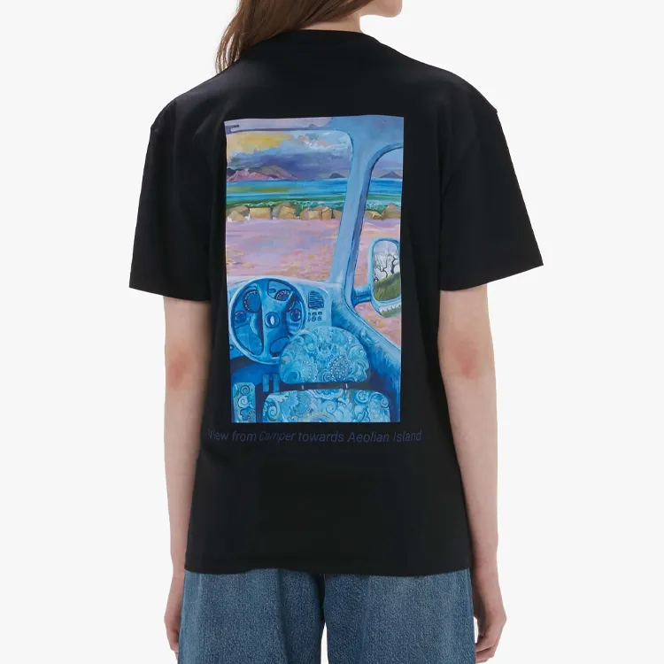 JW Anderson Graphic Printed Crewneck T Shirt-2