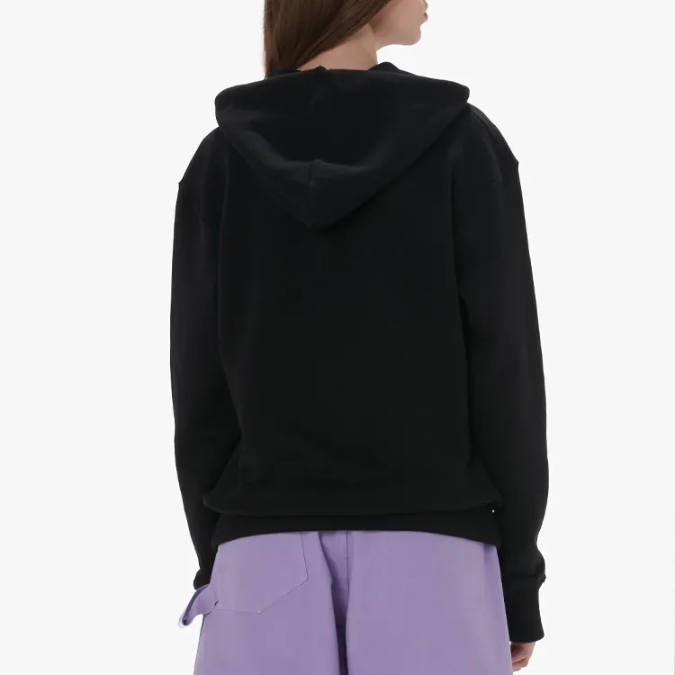 JW Anderson Logo embroidered Organic Cotton Hoodie-2