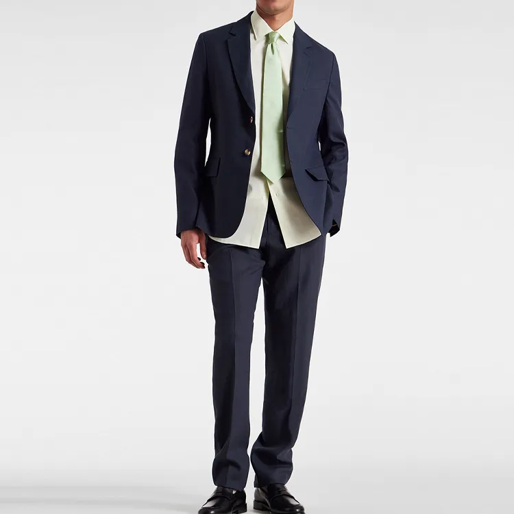Paul Smith SS24 Business Suits Men's Dark Navy Blue-1