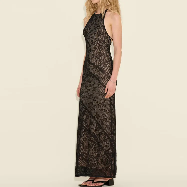 HOLZWEILER SS24 Sleeveless Dress Women's Black-4
