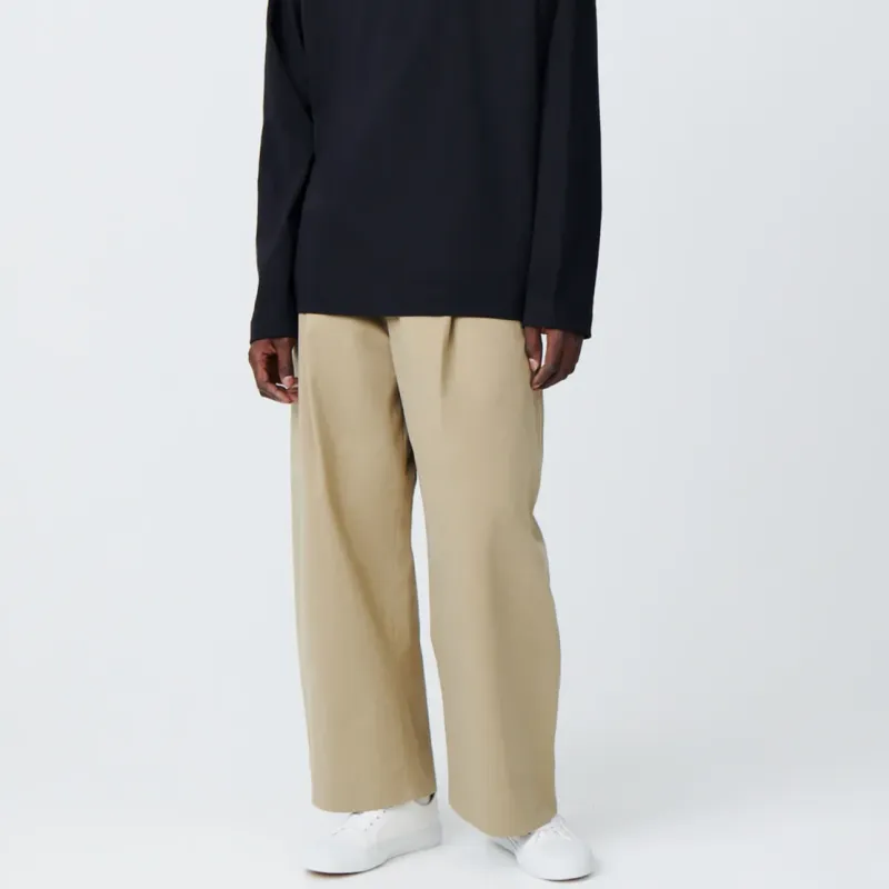 Studio Nicholson Sorte Trousers-3