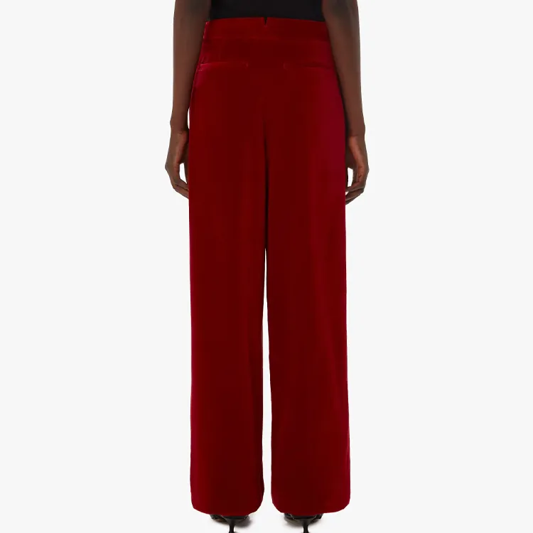 JW Anderson Velvet Tuxedo Trousers-2