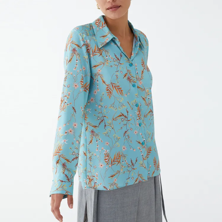 I BLUES Shirts Women's Blue-1