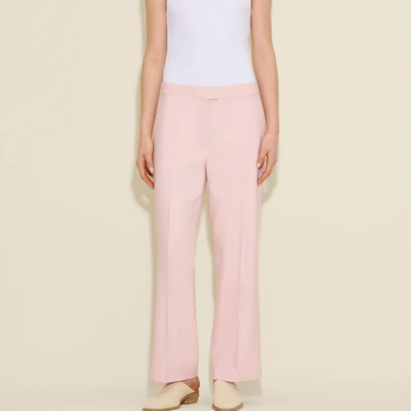 HOLZWEILER FW24 Casual Pants Women's Light Pink-1
