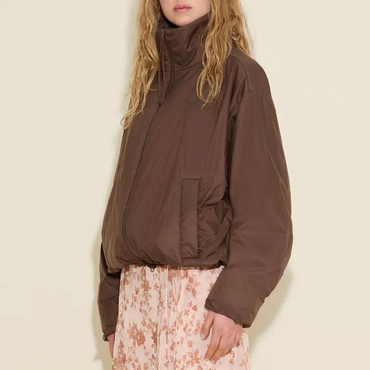HOLZWEILER FW24 Puffer Jacket Women's Brown-3