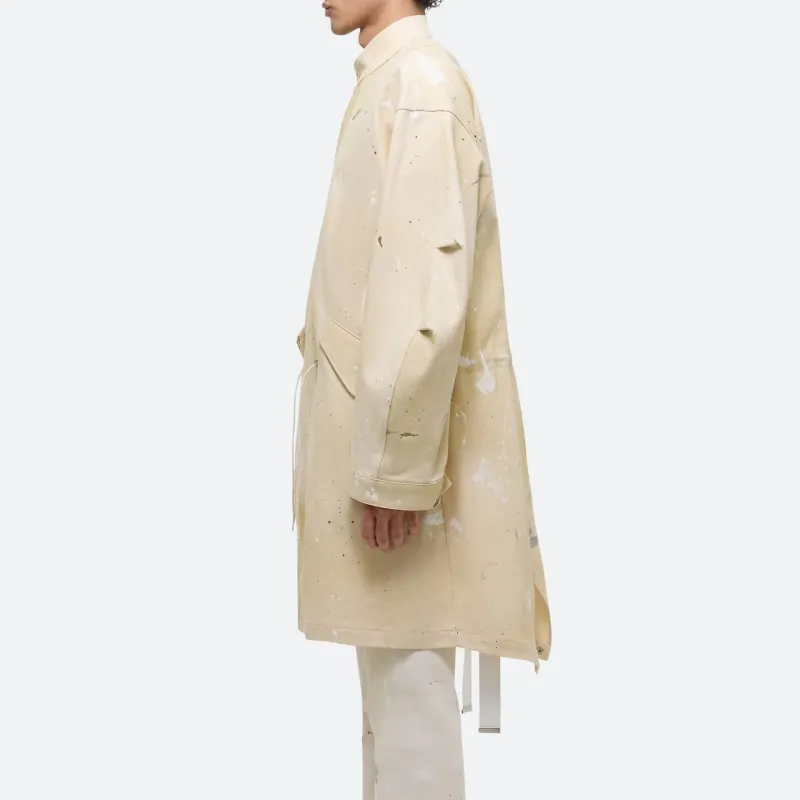 Helmut Lang Paint Splatter effect Parka-3