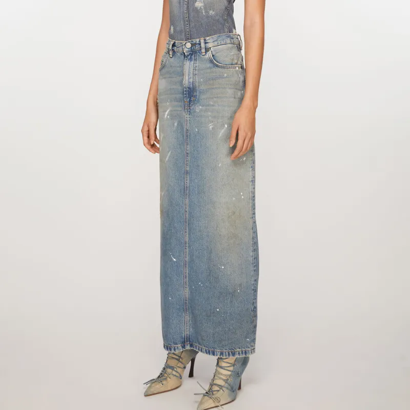 Acne Studios Denim Maxi Skirt-2