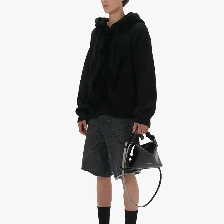 JW Anderson Zip Through Anchor Hoodie-3