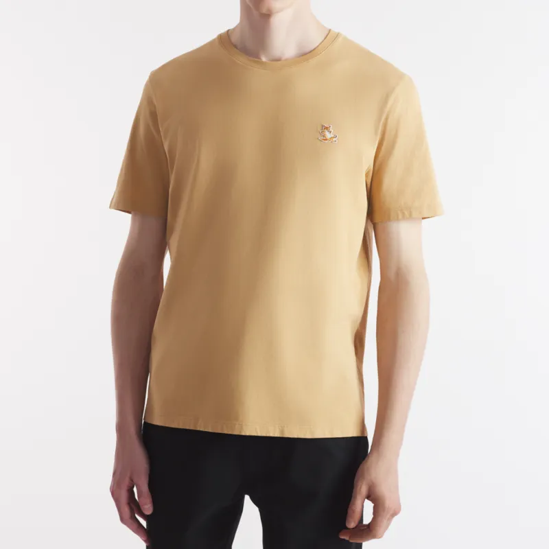 Maison Kitsune Chillax Fox Patch Crewneck T Shirt-2