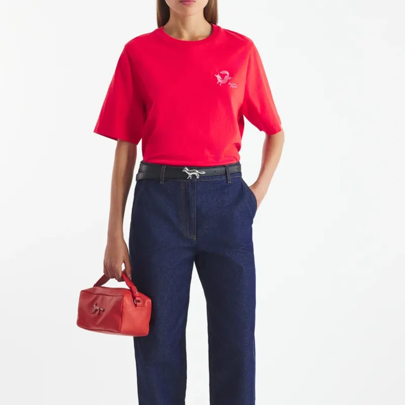 Maison Kitsune Fancy Fox T shirt-2