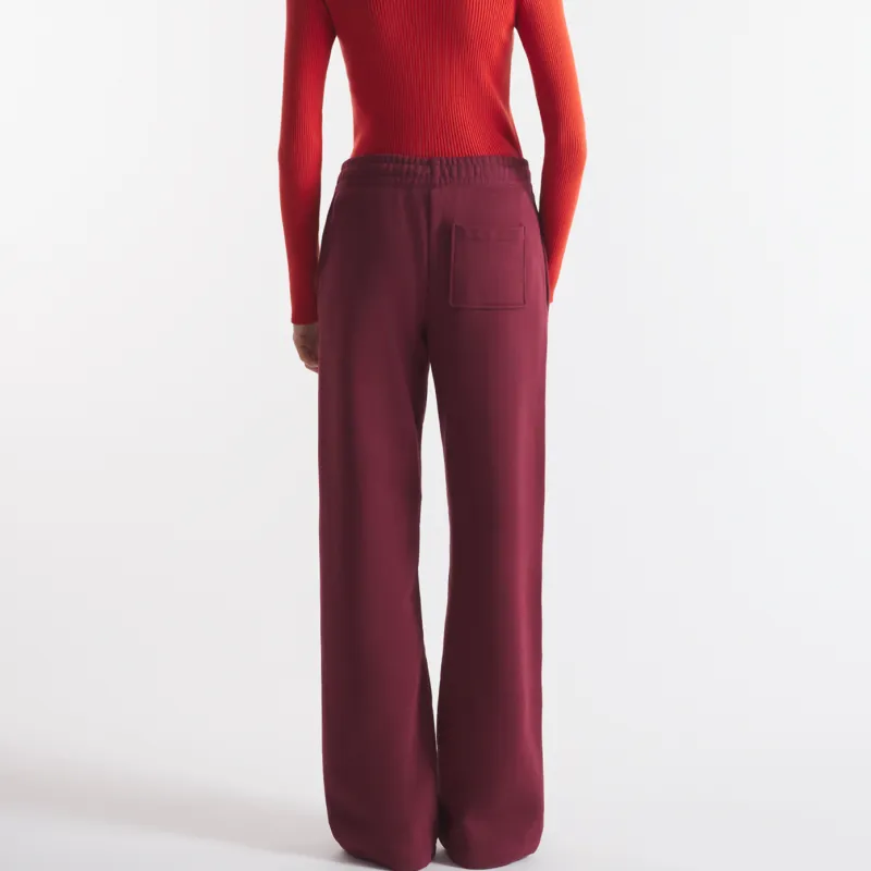 Maison Kitsune Logo Patch Pants-2