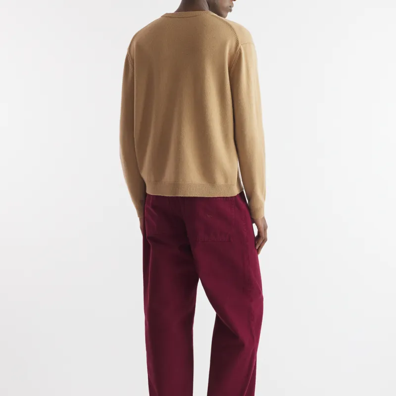Maison Kitsune Bold Fox Head Embroidered Jumper-3