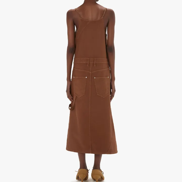 JW Anderson Logo appliqué Midi Dress-2