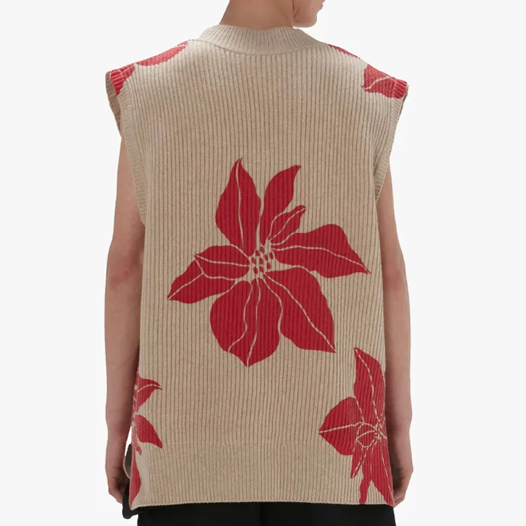 JW Anderson Floral print Sleeveless Jumper-2