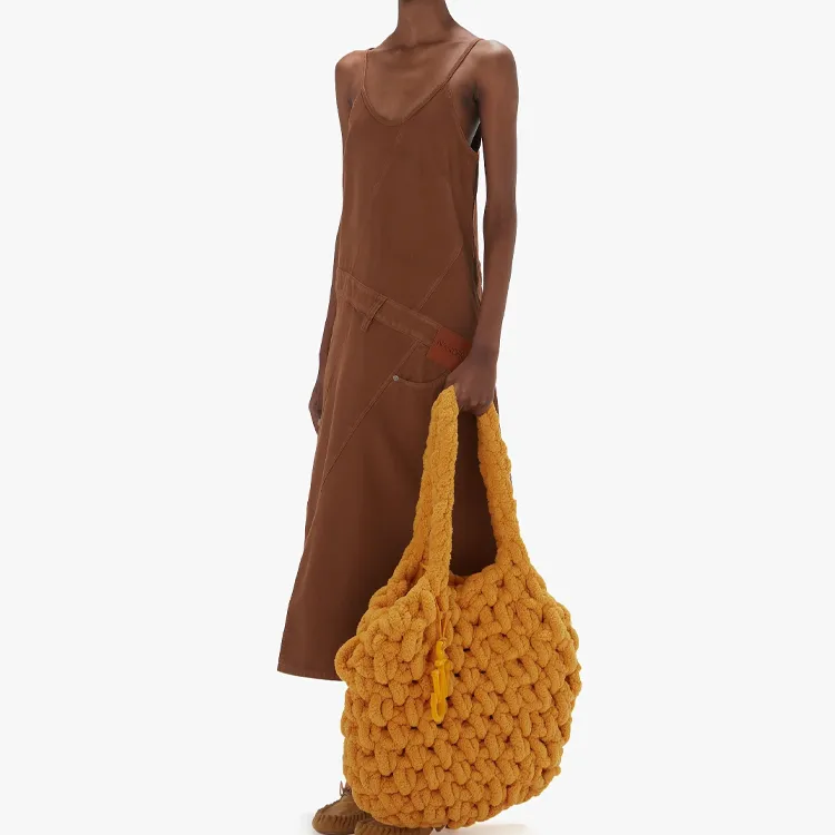 JW Anderson Logo appliqué Midi Dress-3