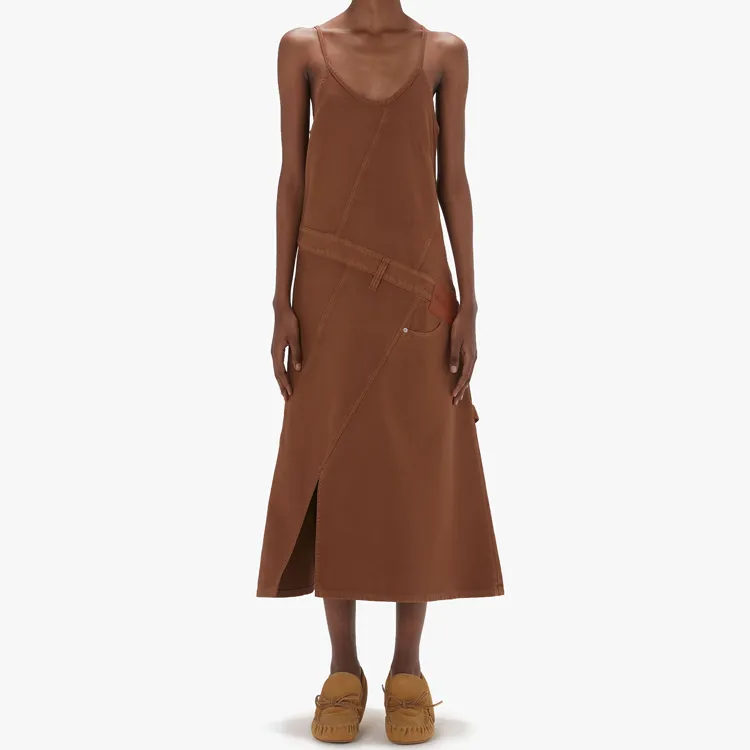 JW Anderson Logo appliqué Midi Dress-1