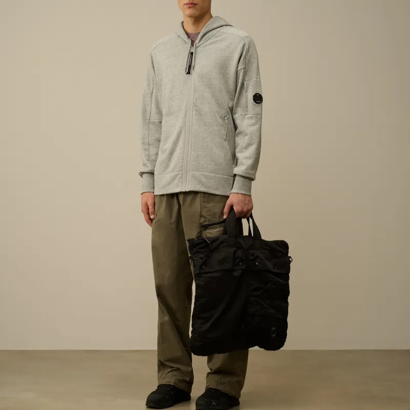 C.P.Company Fleece jersey Zip up Hoodie-3