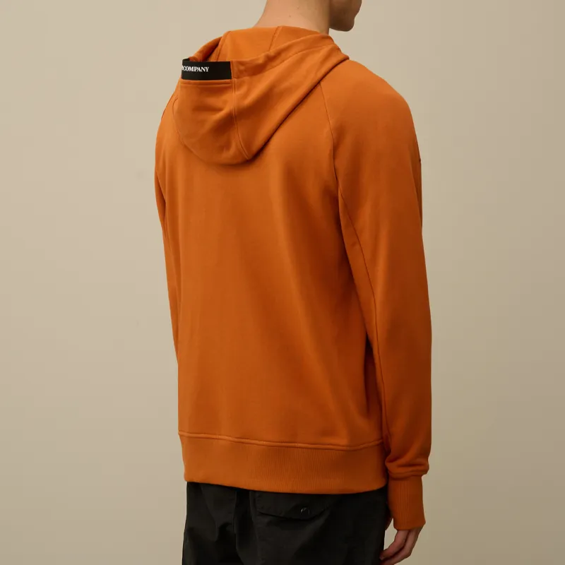 C.P.Company Fleece Zip up Hoodie-2