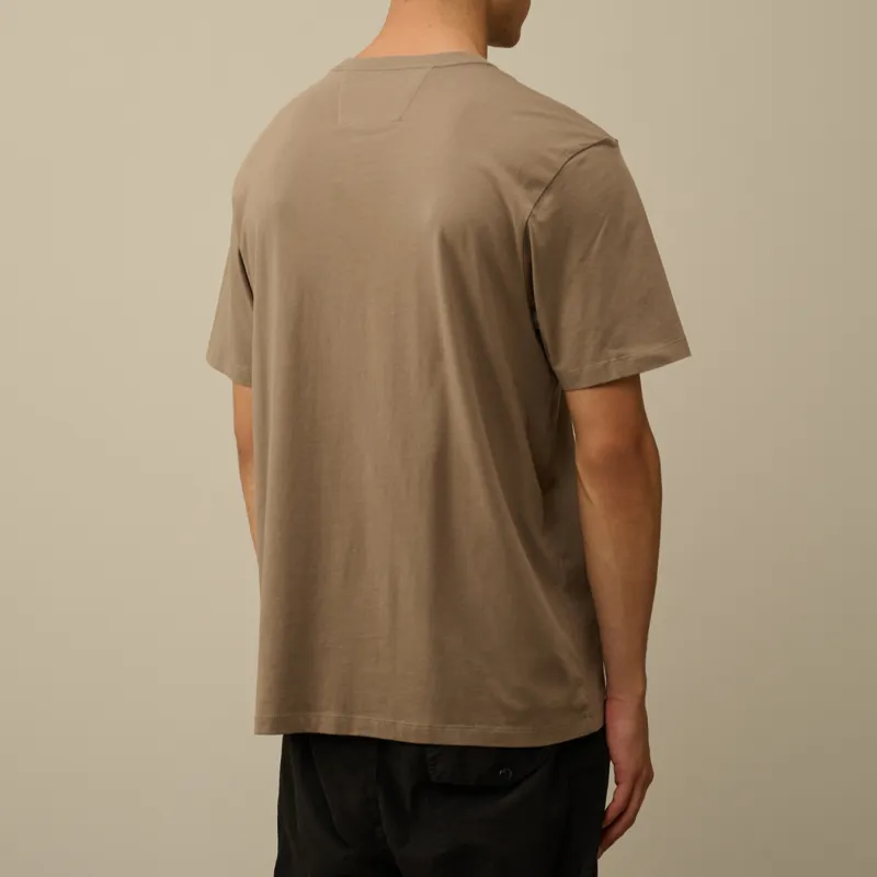 C.P.Company FW24 T Shirt Men's Walnut-2