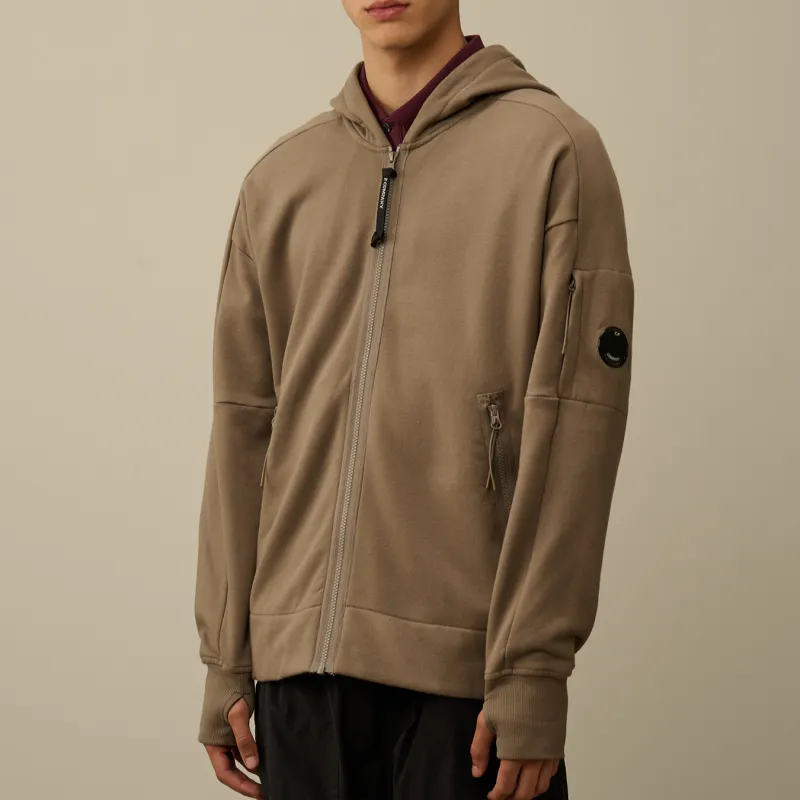 C.P.Company Lens embellished Hoodie-1