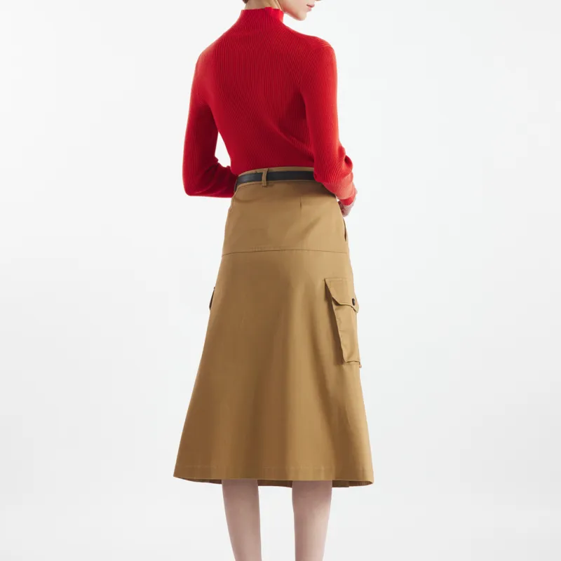 Maison Kitsune FW24 Sweater Women's Fall Red-2
