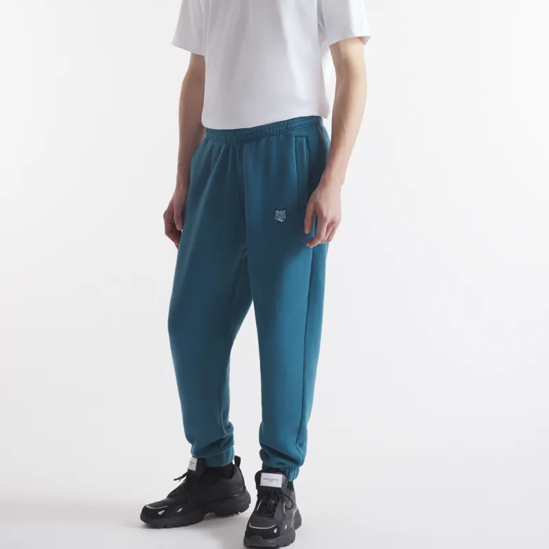 Maison Kitsune Bold Fox Head Patch Comfort Jog Pants-4