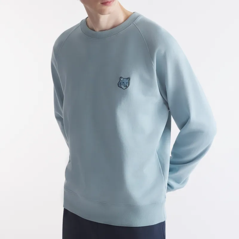 Maison Kitsune Bold Fox Head Patch Oversized Sweatshirt-3