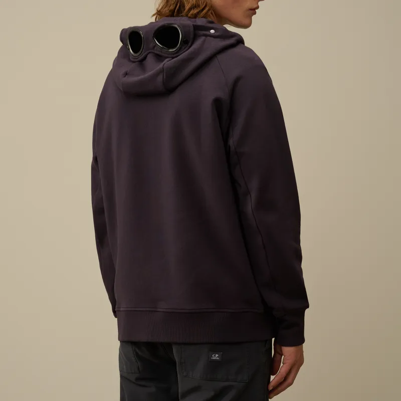 C.P.Company Goggles detail Zip up Hoodie-2