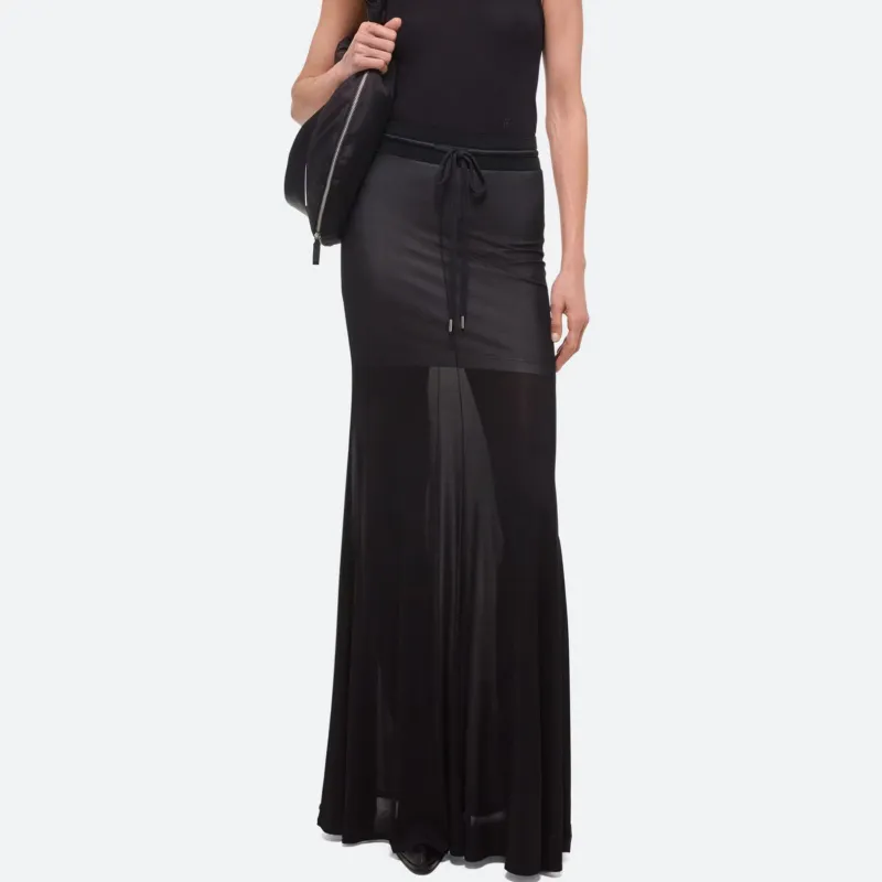 Helmut Lang Hosiery Maxi Skirt-3