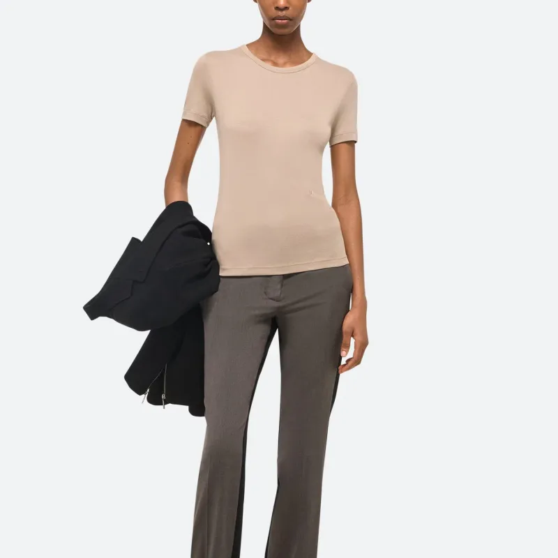 Helmut Lang Shrunken Crewneck Top-1