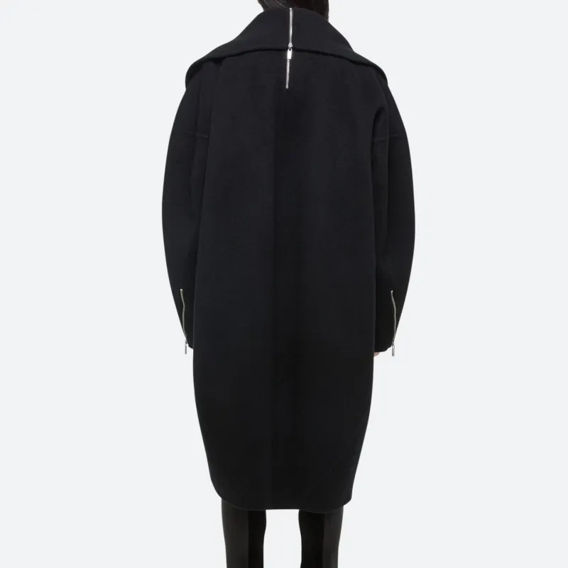 Helmut Lang Double Faced Apex Cocoon Coat-2