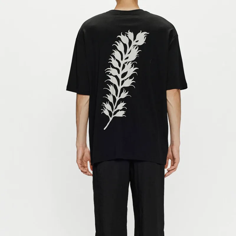 SONG FOR THE MUTE Logo print T shirt-3