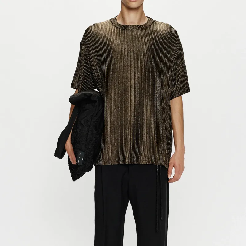 SONG FOR THE MUTE FW24 T-Shirt Men Gold-1