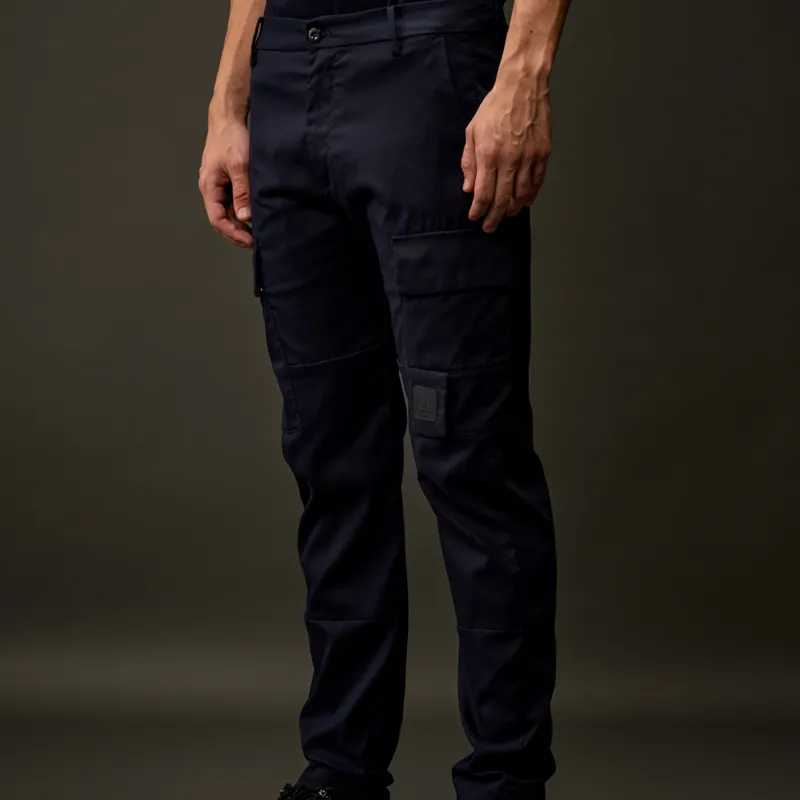 C.P.Company The Metropolis Series Logo Patch Cargo Pants-2