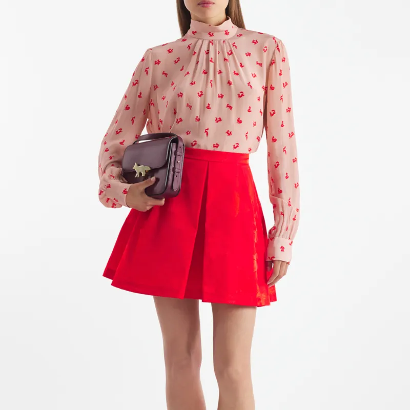 Maison Kitsune FW24 Shirt Women's Pasture Rose-2