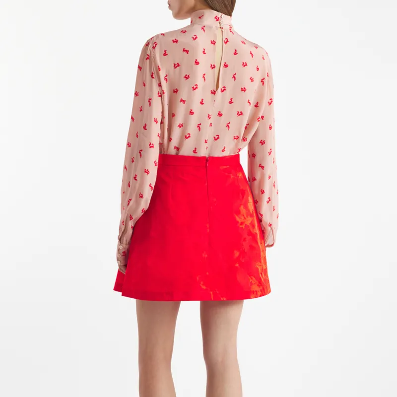 Maison Kitsune FW24 Shirt Women's Pasture Rose-3