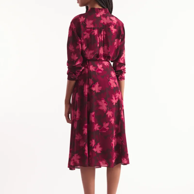 Maison Kitsune Lip Detail Fluid Skirt-3