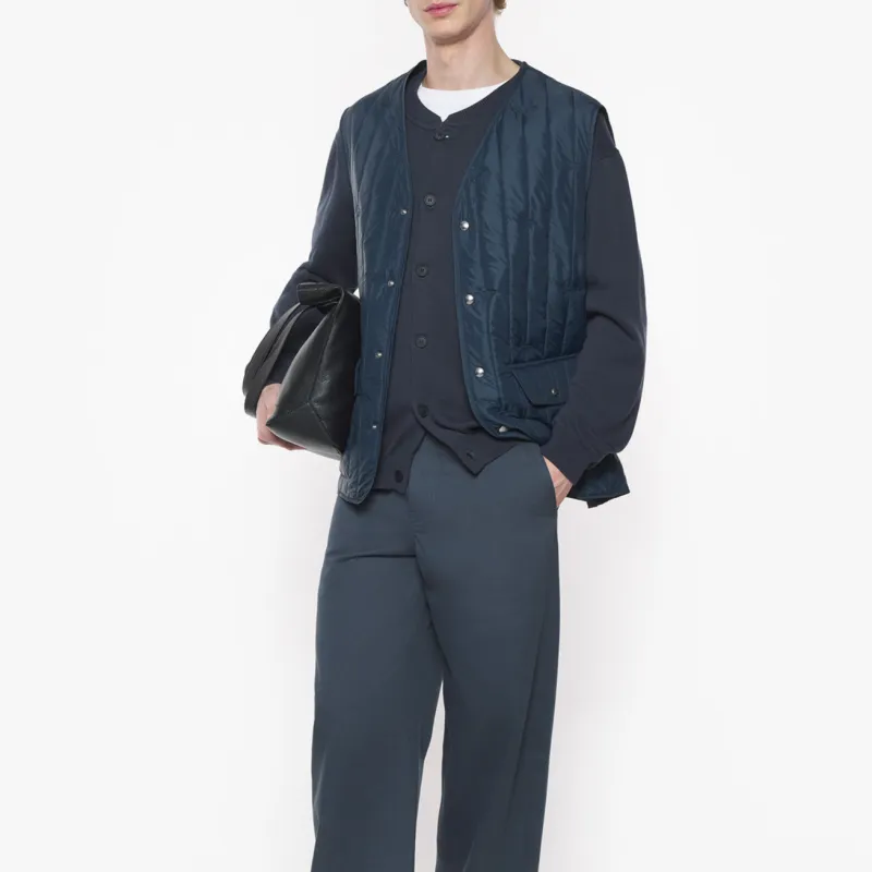 Maison Kitsune SS25 Vest Men's Slate Gray-2