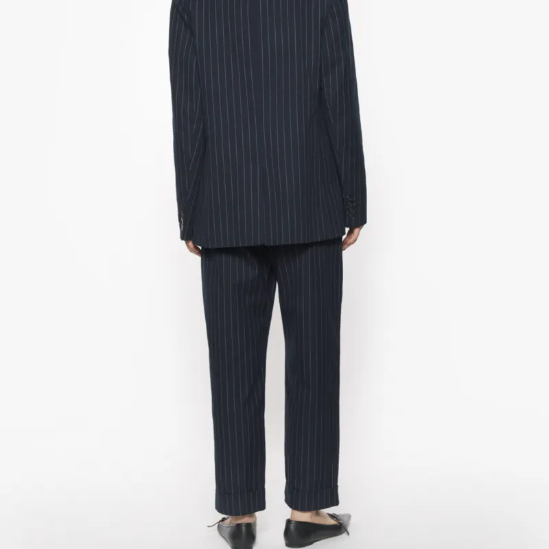 Maison Kitsune SS25 Casual Pants Women's Slate Gray-3