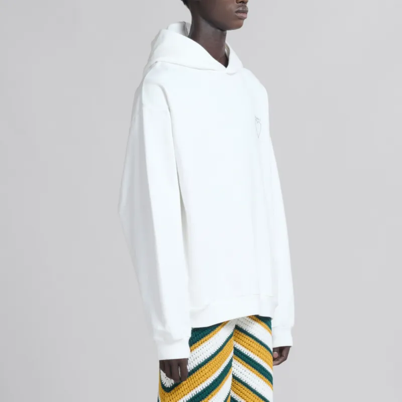 MARNI Logo printed Drop Shoulders Hoodie-3