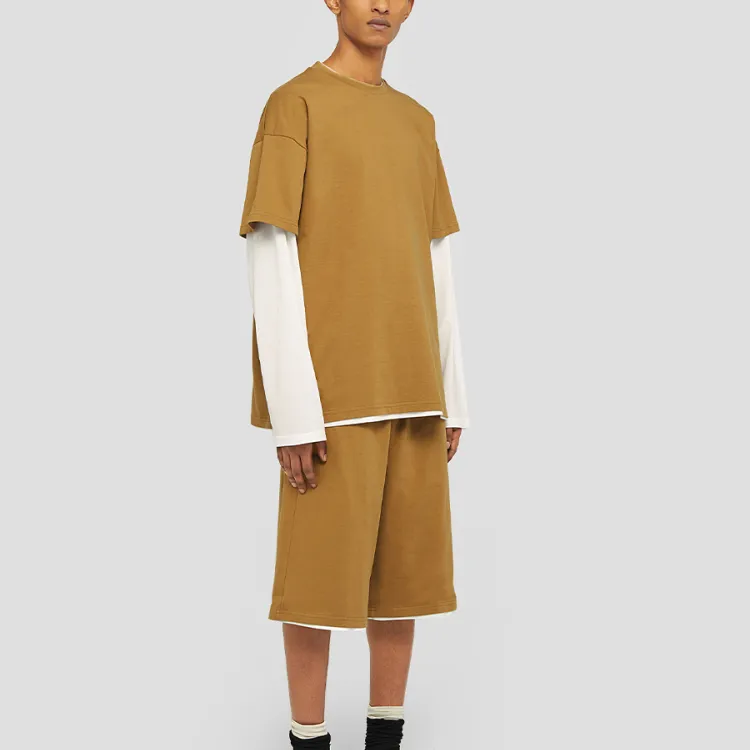 JIL SANDER T Shirt Men's Coffee-2