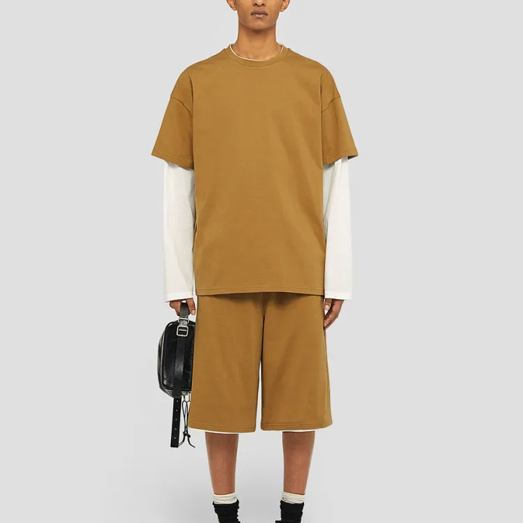JIL SANDER T Shirt Men's Coffee-3