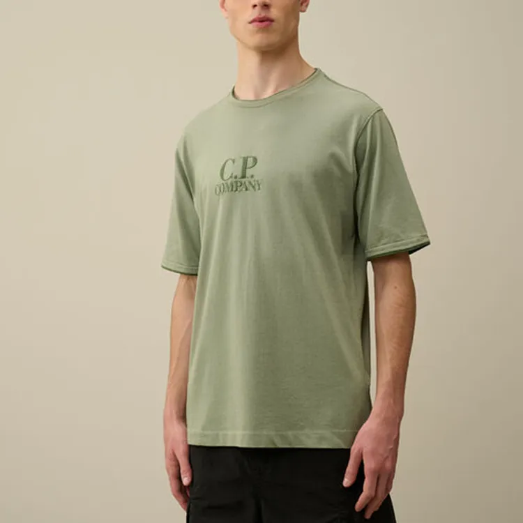 C.P.Company FW24 T Shirt Men's Duck Green-2
